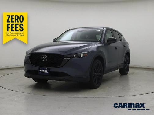 Blue 2025 Mazda CX-5 Carbon Edition