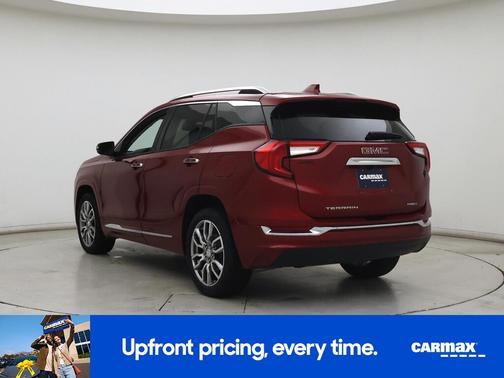 Red 2022 GMC Terrain Denali
