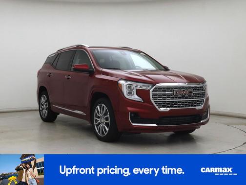 Red 2022 GMC Terrain Denali
