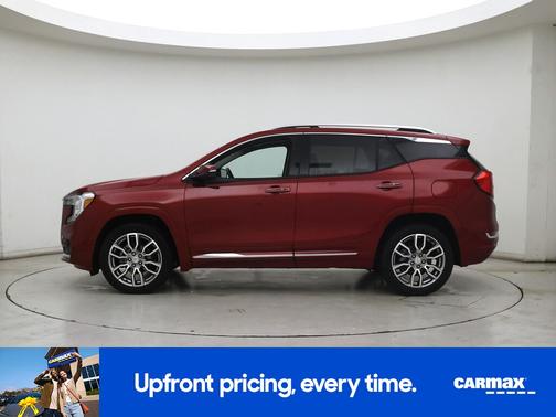 Red 2022 GMC Terrain Denali