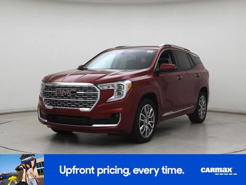 Red 2022 GMC Terrain Denali