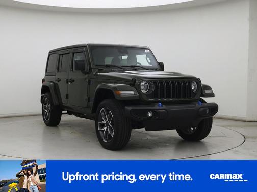 Green 2024 Jeep Wrangler 4xe Sport S