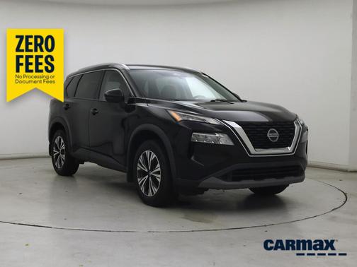 Black 2021 Nissan Rogue SV