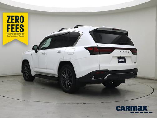 White 2024 Lexus LX 600 F-Sport