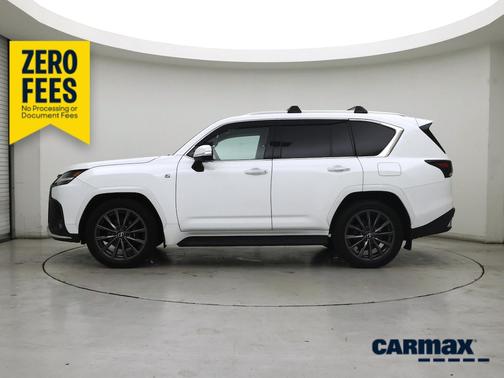 White 2024 Lexus LX 600 F-Sport