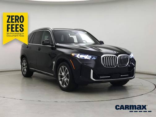 Black 2025 BMW X5 xDrive40i