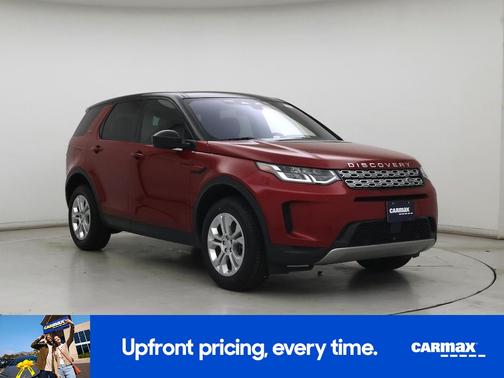 Red 2021 Land Rover Discovery Sport S