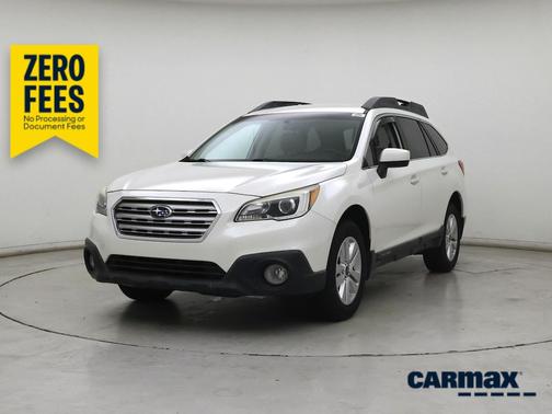 White 2015 Subaru Outback Premium