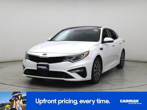 White 2020 Kia Optima EX Premium
