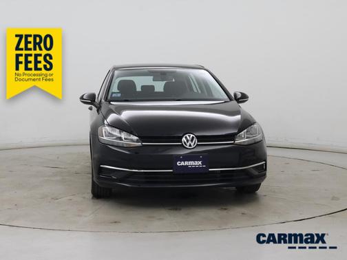 Black 2018 Volkswagen Golf SE