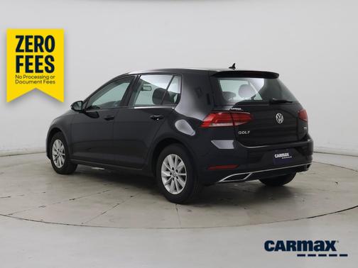 Black 2018 Volkswagen Golf SE