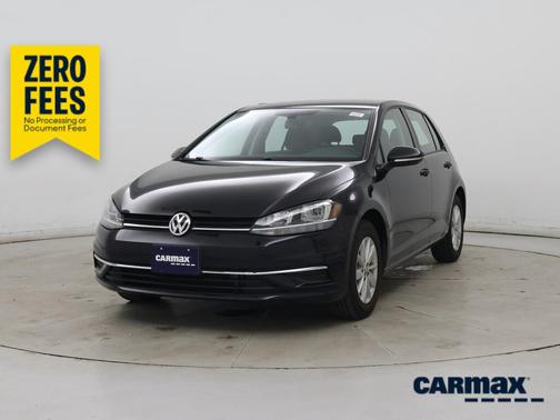 Black 2018 Volkswagen Golf SE