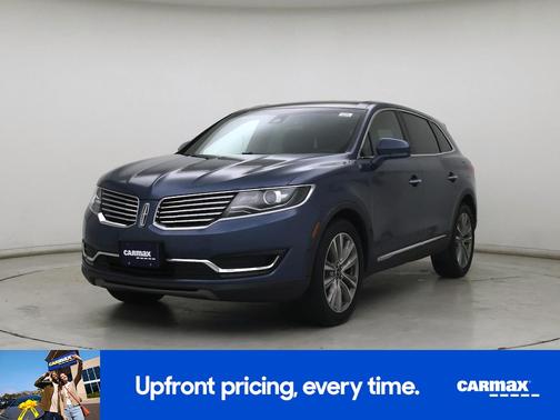 Blue 2018 Lincoln MKX Reserve