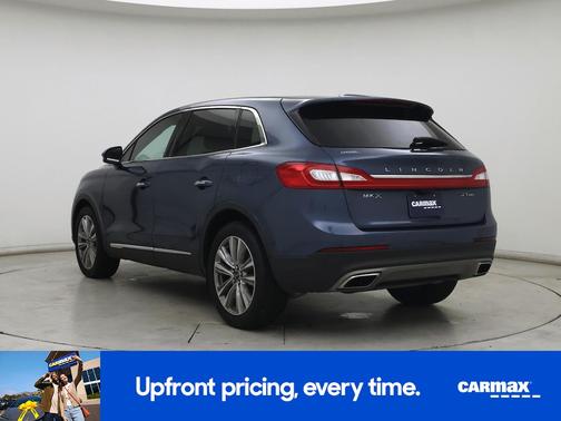 Blue 2018 Lincoln MKX Reserve