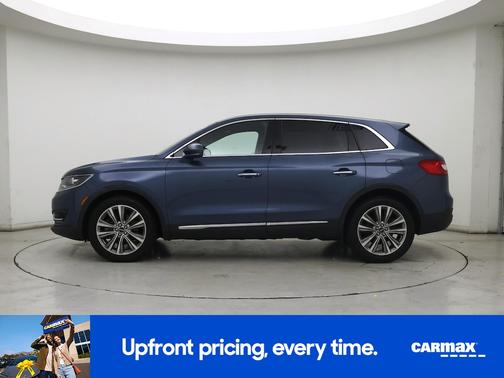 Blue 2018 Lincoln MKX Reserve