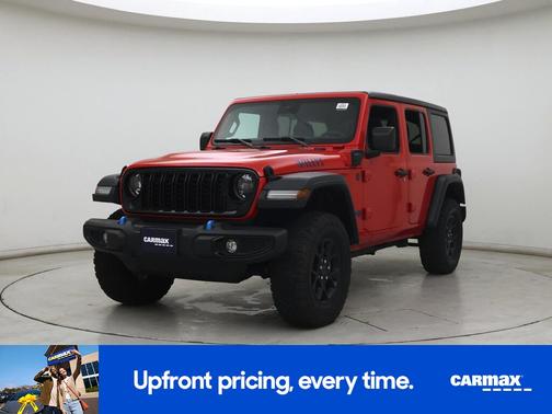 Red 2024 Jeep Wrangler 4xe Willy's