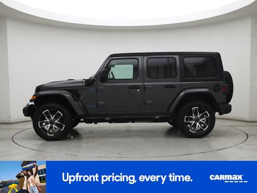 Gray 2024 Jeep Wrangler 4xe Sport S