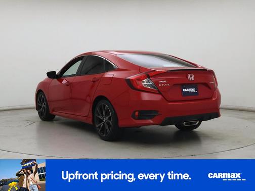 Red 2021 Honda Civic Sport