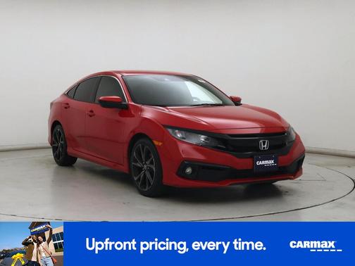 Red 2021 Honda Civic Sport