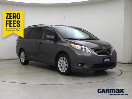 Gray 2014 Toyota Sienna XLE