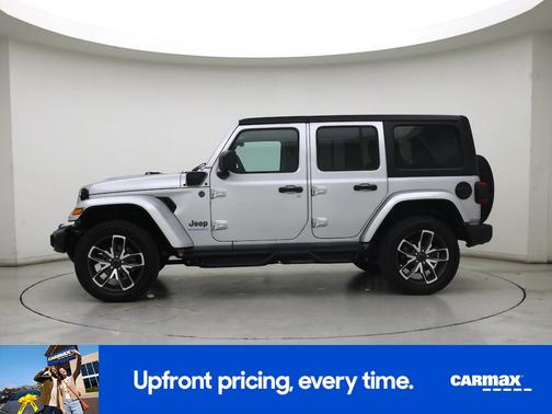 Silver 2024 Jeep Wrangler 4xe Sport S
