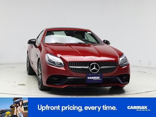 Red 2020 Mercedes-Benz SLC 300