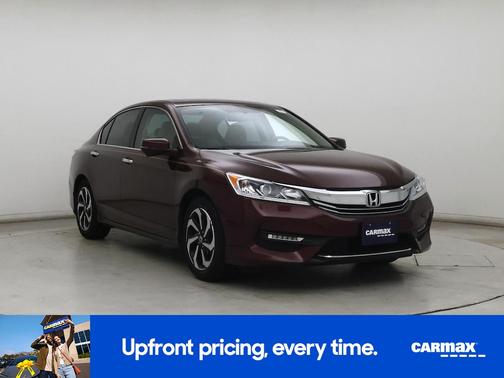 Burgundy 2016 Honda Accord EX-L