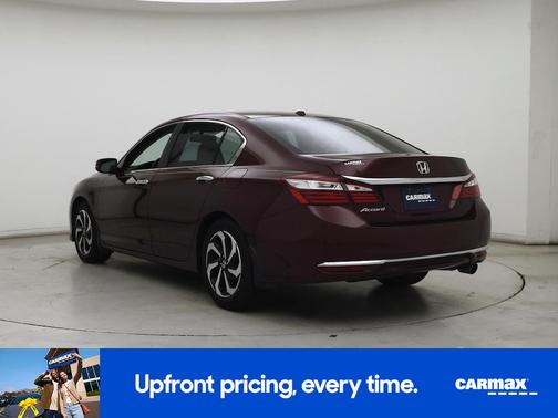 Burgundy 2016 Honda Accord EX-L