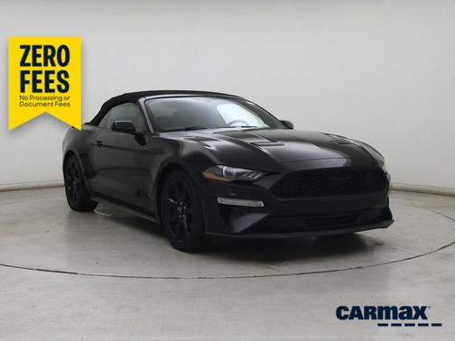 Black 2019 Ford Mustang Ecoboost