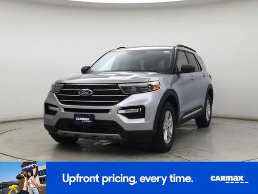 Silver 2022 Ford Explorer XLT