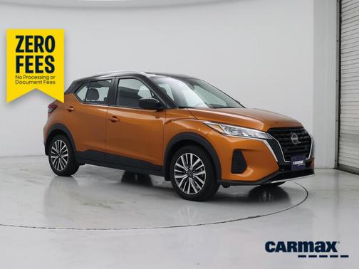 Orange 2023 Nissan Kicks SV
