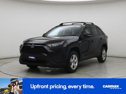 Black 2021 Toyota RAV4 Hybrid LE