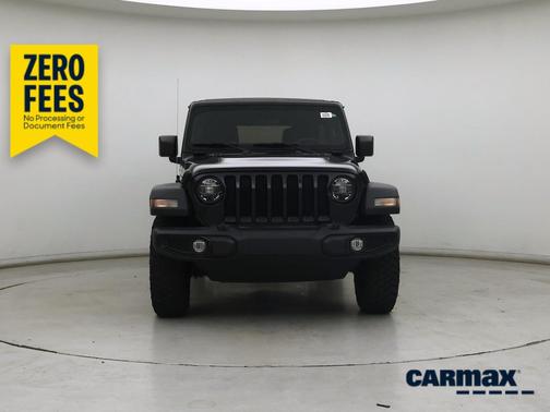 Black 2021 Jeep Wrangler Unlimited Willys