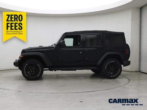 Black 2021 Jeep Wrangler Unlimited Willys