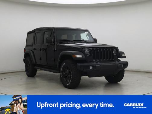 Black 2021 Jeep Wrangler Unlimited Willys Sport