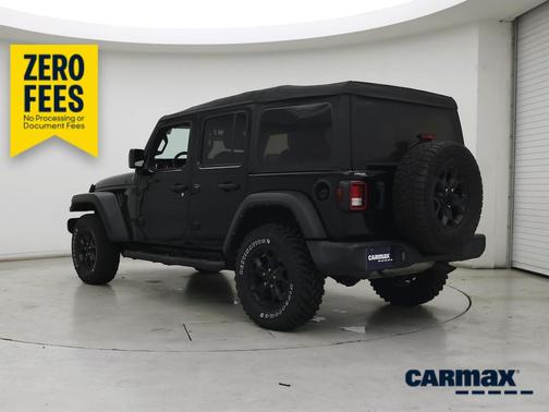 Black 2021 Jeep Wrangler Unlimited Willys