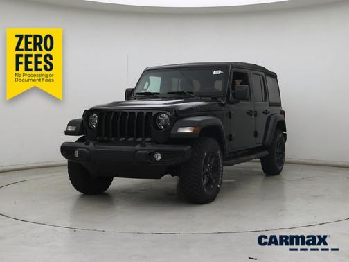 Black 2021 Jeep Wrangler Unlimited Willys