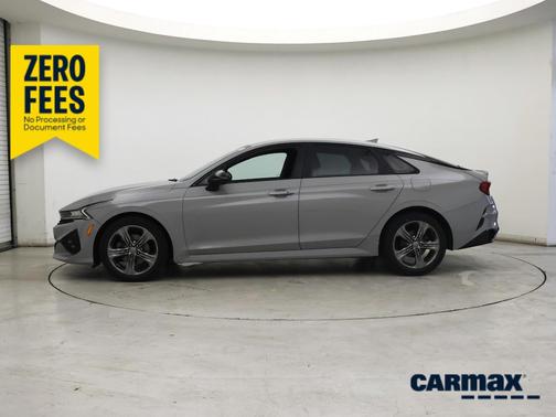 Gray 2021 Kia K5 GT-Line