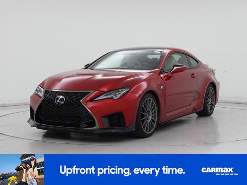 Red 2020 Lexus RC F