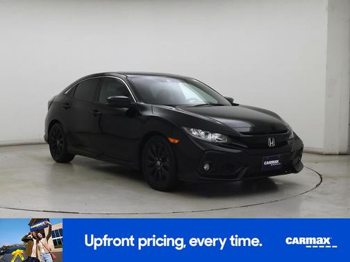 Black 2019 Honda Civic EX