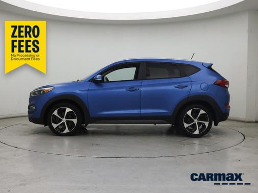 Blue 2016 Hyundai TUCSON Sport