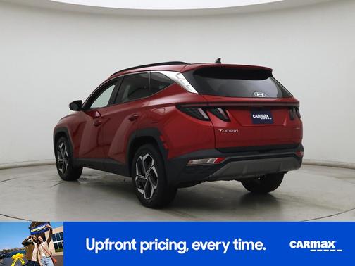 Red 2022 Hyundai TUCSON Limited