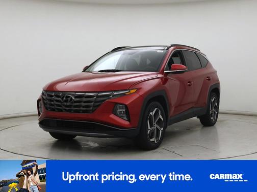 Red 2022 Hyundai TUCSON Limited