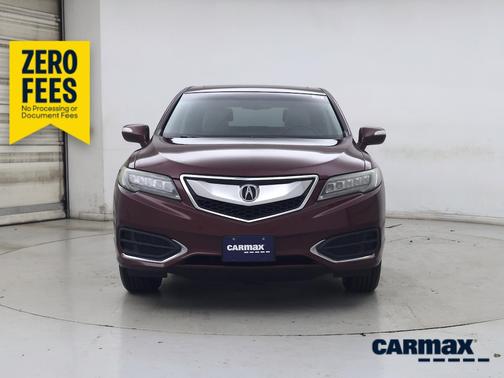 Burgundy 2017 Acura RDX AWD