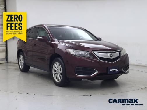 Burgundy 2017 Acura RDX AWD