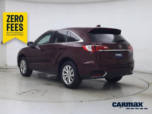 Burgundy 2017 Acura RDX AWD
