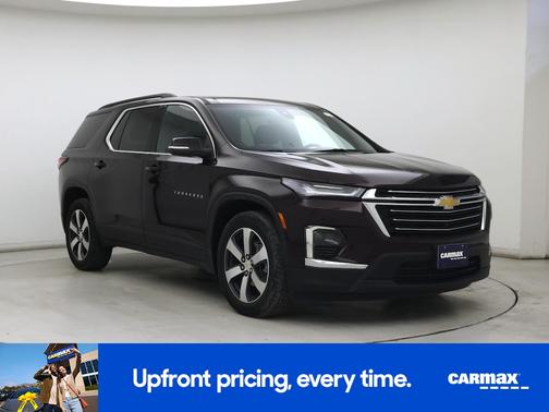 Burgundy 2023 Chevrolet Traverse LT Leather