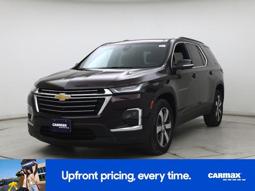 Burgundy 2023 Chevrolet Traverse LT Leather