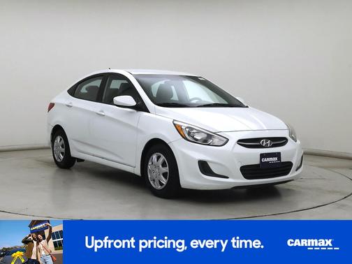 White 2015 Hyundai Accent GLS