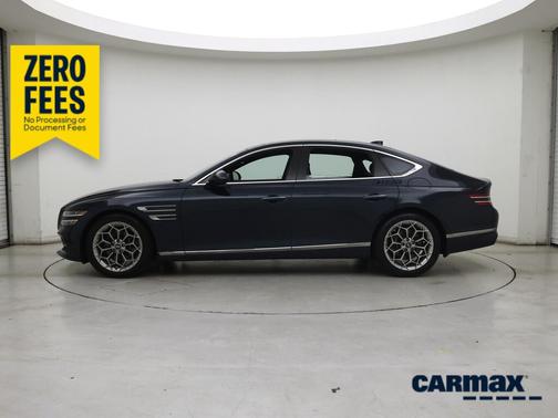 Blue 2021 Genesis G80